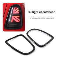 2pcs Car Rear Lamps Stickers Decoration Tail Light Trim Frame Cover for Mini Cooper R56 R57 R58 Auto Accessories R59 2007-2013