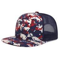 ✖☋ COD new camouflage High quality net cap vintage Youth Hip Hop Snapback cap unisex Adjustable outdoor sports visor hat fashion cap