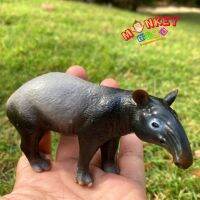 Monkey Toys - โมเดลสัตว์ Tapirs สมเสร็จมลายู ขนาด 10.50 CM (จากหาดใหญ่)