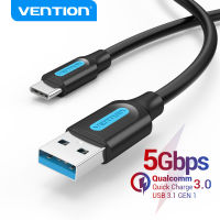 Vention USB 3.0 Type C Cable USB A Male to USB C Male Date Cable 3A Fast Charging Cable 5Gbps Transfer Speed for Samsung LG Huawei XiaoMi USB Type C Fast Charging Date Cable