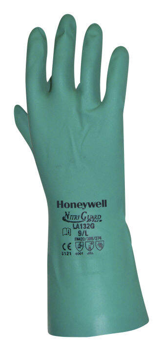 ถุงมือยางไนไตร-ยาว-13-นิ้ว-honeywell-รุ่น-la132g-จับอาหารได้-จับสารเคมีได้-12คู่-แพ็ค-ตกคู่ละ-40-บาท