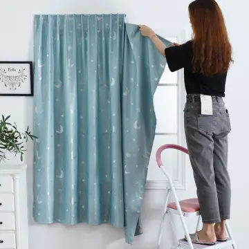  Internet Celebrity Velcro Punch-Free Curtains