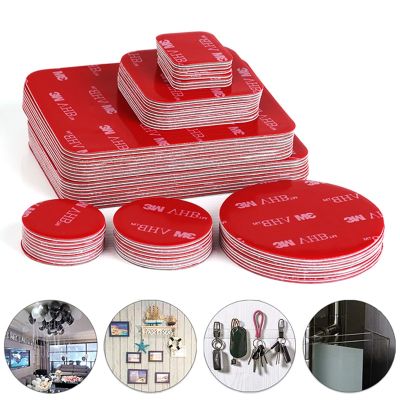 10/20pcs Double-sided Tape Black Adhesive Office Stationery Tape Home No Trace Strong Item Fixing Paste Gule Adhesives Tape