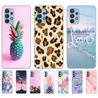 ▬✻◕ For Samsung Galaxy A32 A52 A72 Case Silicon Soft TPU Back Phone Cover For Samsung A32 A52 A72 4G 5G 2021 Protective Shell Bumper