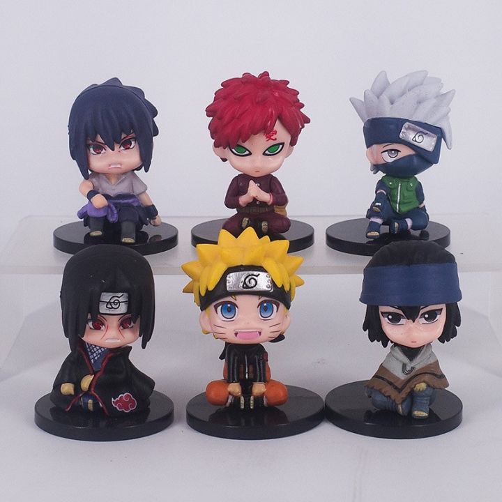 MAGICG Cartoon Doll Q Version Mini Hokage Anime Naruto Assistant Office ...