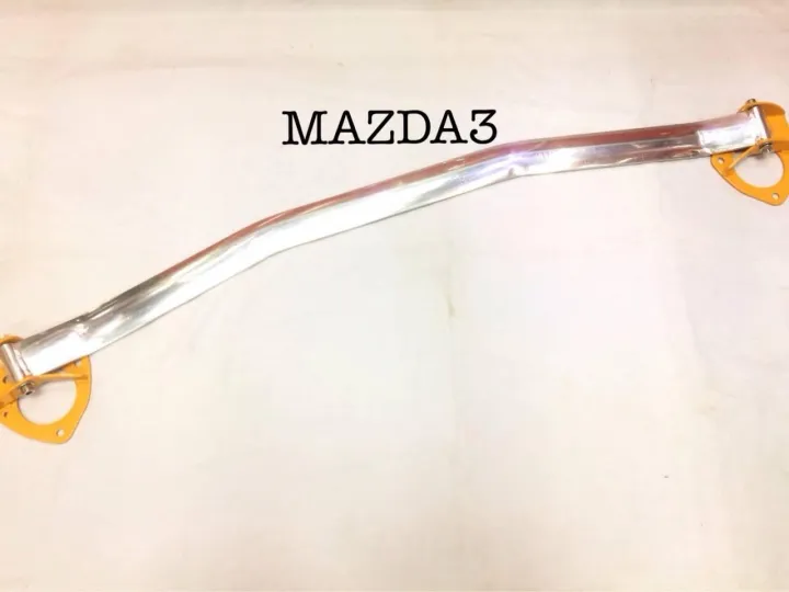 AD.BSD-ค้ำโช๊ครถยนต์  MAZDA 3 หน้าบน ไม่ต้องเจาะ ตรงรุ่น (ระบุสี ทักแชท มานะครับ)