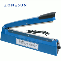 ZONESUN เครื่องปิดผนึกพกพาอาหารอัตโนมัติความร้อนเครื่องปิดผนึกเครื่องใช้ในครัวเรือนเครื่องแพ็คอาหารครัวเครื่องมือ