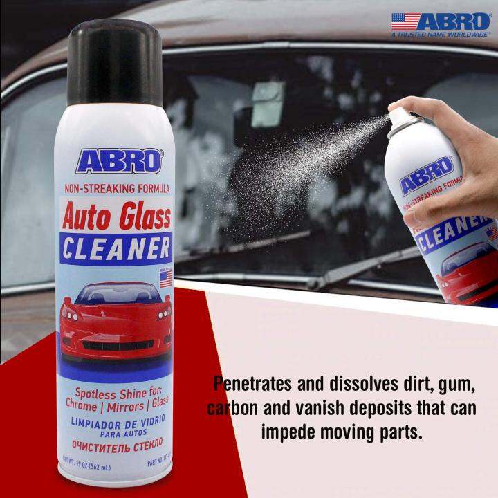 CAR AUTO GLASS CLEANER (ABRO USA ORIGINAL PRODUCT) Lazada