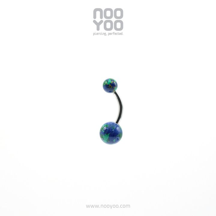 nooyoo-จิวสะดือสำหรับผิวแพ้ง่าย-created-gems-8-5mm-ball