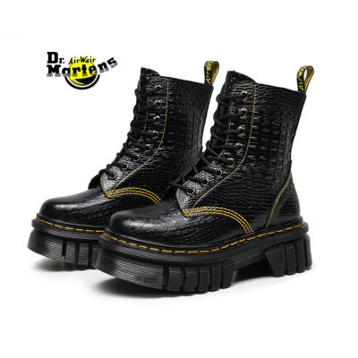 Doc Dr.Martens Jadonลายจระเข้ผู้หญิง8-รูมาร์ตินบู๊ทส์ยุโรปล้อแพลตฟอร์มรองเท้าบูทผู้หญิงรองเท้าขนาด