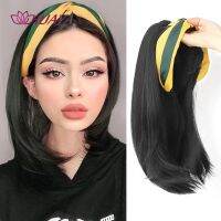 【jw】✼✻ HUAYA Synthetic Headband Wig Short Straight Wigs for Blond Resistant