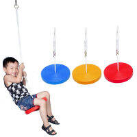 Kids Plastic Disc Swings Children Outdoor Tree Hanging Seat Disc Rope Swing Garden Accessories Playground Park Toy Summer Toys