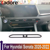 For Hyundai Sonata 2020- Interior Accessories Inner Center Car Air Vent Outlet Cover Trim Car Air-condition Wind Out Sticker