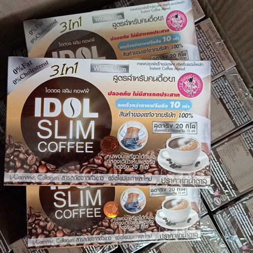 Cà phê idol slim coffee, cà phê giảm cân thái lan chính hãng - ảnh sản phẩm 3