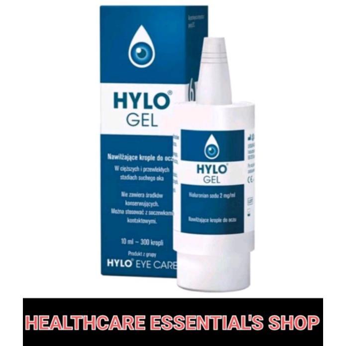 HYLO GEL EYE DROPS 10ML/HYLOGEL (100 ORIGINAL) Lazada PH