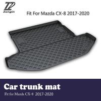 - แผ่นปิดท้ายรถ Mazda CX-8  ถาดวางสัมภาระในรถ Car Cargo rear trunk mat For Mazda CX-8 2017 2018 2019 2020 Car-styling Anti-slip carpet Waterproof mat Car accessories cushion pad