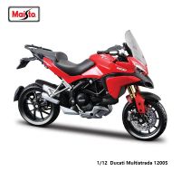 Maisto 1:12 Ducati Multistrada 1200S Motorcycle Brand Genuine Collection Die Casting Model Gift Static Toy Fuel Tank Metal