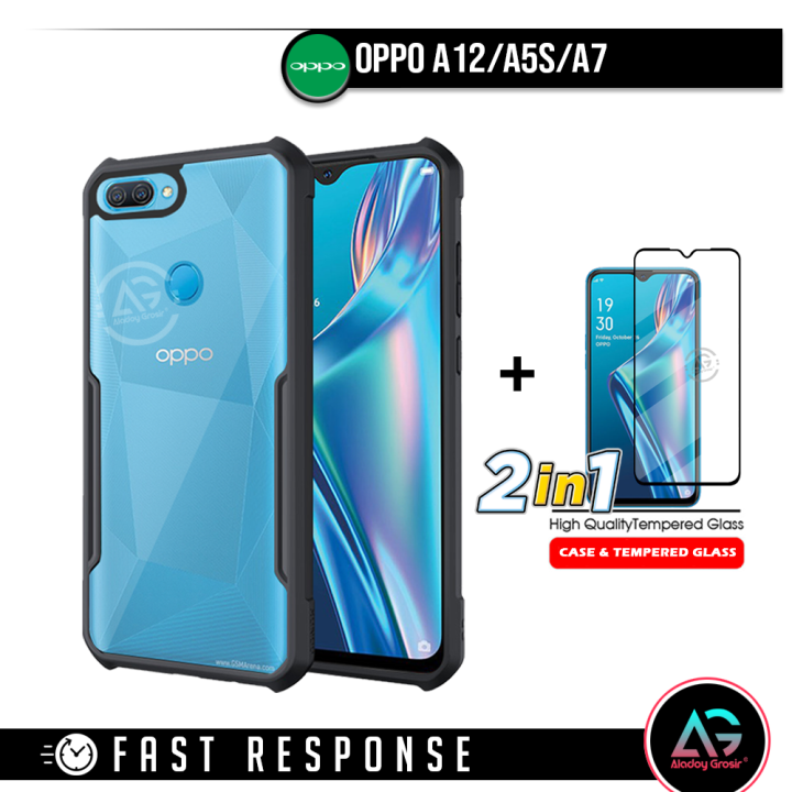 oppo a12 transparent cover