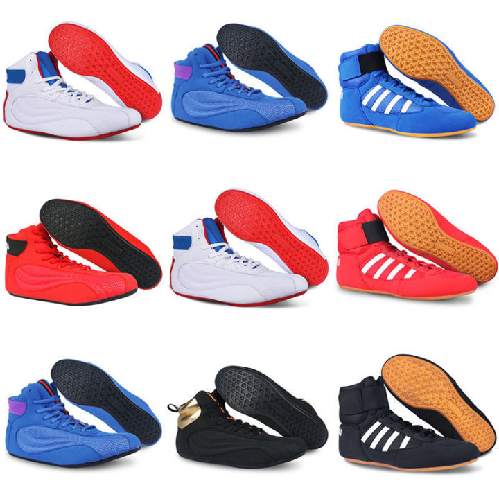 big-size-35-46-wrestling-shoes-breathable-boxing-sneakers-non-slip-flat-wrestling-footwears-wear-resisting-weight-lifting-shoes