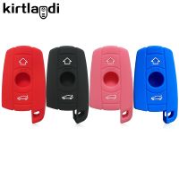 ✽❁❒ Silicone Key Case for BMW E81 E82 E60 E61 E70 E71 E87 E88 E89 E90 E91 E92 Z4 X5 X6 1 3 5 Series Remote Control Key Cover Holder