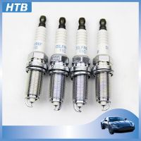 4pcs 12290-RBJ-003 Dual Iridium Spark Plug DILFR6F11G For Honda Insight Jazz Fit 1.3 2010 2011 Hybrid Civic IX 1.5 DILFR6F-11G Spark Plugs Wires