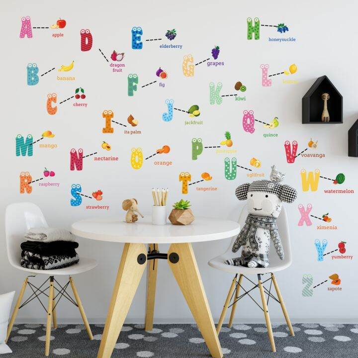 zsz1353z-creative-cartoon-fruit-english-alphabet-wall-post-kindergarten-children-room-bedroom-preschool-education-decorative-stickers