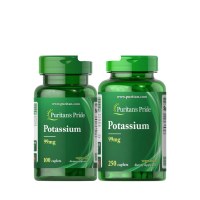 Puritans Pride Potassium 99 mg / 100, 250 Caplets