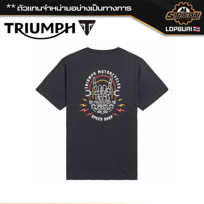 เสื้อยืด Triumph MTSS2329 ของแท้ 100%✅ ( 📌แนะนำลด 1 ไซส์จากปกติ ไซส์ยุโรปคับ )