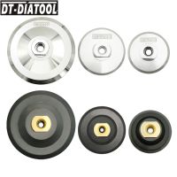 DT-DIATOOL 1pc Al base Back Pad for Diamond Polishing Pads M14 or 5/8 Thread 3 /4 /5 Sanding and Grinding Discs Backing Holder