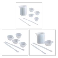 blg Silicone Cup Mixed Measure Cup Stir  Stirring Rods Epoxy Liquid Paint Mix 【JULY】