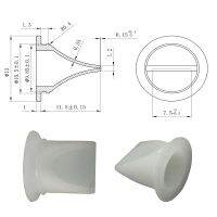 10ชิ้นโปร่งใสซิลิโคน Duckbill Check Valve One-Way Checkvalve 13X7.5X12.5Mm สำหรับ Liquid และ Gas Backflow ป้องกัน