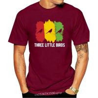 Three Little Birds Rasta Jamaica Chill Fitted Cottonpoly T Shirt Men Printed Cotton Crew Neck Funny Gildan