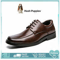 Hush_Puppies รองเท้าผู้ชาย รุ่น สีดำ รองเท้าหนังแท้ รองเท้าทางการ รองเท้าแบบสวม รองเท้าแต่งงาน รองเท้าหนังผู้ชาย