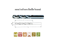 ดอกสว่านก้านตรงไฮสปีด-โคบอลล์ *พร้อมส่ง* TWIST DRILLS HSS-COBALT (ราคาต่อหนึ่งตัว)CT1I