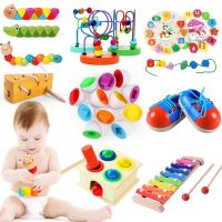 Kids Montessori Toys Worm Eat Fruit Wooden Toy Fingers Flexible Training Baby Game Educational Toy for Children Boys Girls Gifts