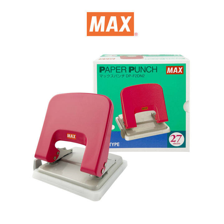 max-ตราแม็กซ์-เครื่องเจาะกระดาษ-max-dp-f2dn2-หลากสี-จำนวน-1-เครื่อง