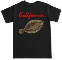 California Coast Sport Fishings Games Halibut T Shirt. New 100% Cotton Short Sleeve O-Neck T-Shirt Casual Clothing Mens Top - T-Shirts - Aliexpress