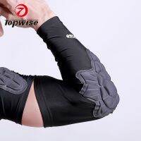 Anti-impact Sports Elbow Pads MTB Bike Cycling Elbow Protection Supportor Anti-sweat Motorcycle Bicycle Downhill Protective Gear Supports Braces