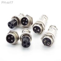 GX16 Nut type Male Female Electrical Connector 2/3/4/5/6/7/8/9/10 Pin 16mm Aviation Socket Plug Wire Panel Connectors K5