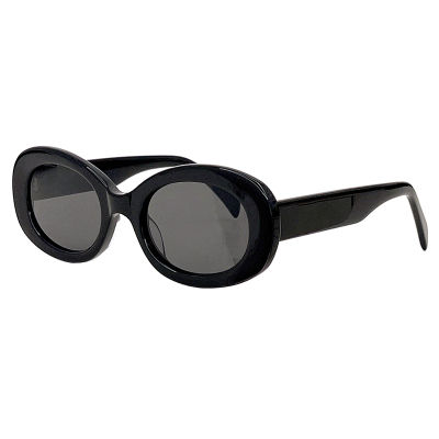 ออกแบบรอบแว่นกันแดดผู้หญิงวินเทจสีดำอาทิตย์แว่นตาสำหรับแฟชั่นกรอบใหญ่เย็นเซ็กซี่หญิง oculos