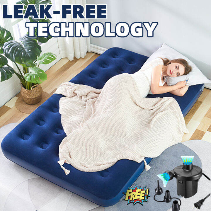24H ship Bestway 67002 Inflatable Double Person Air Bed with free AC