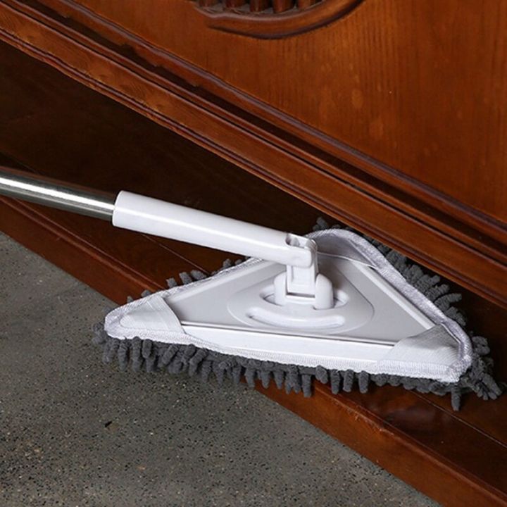 1-set-of-360-rotating-triangle-retractable-household-cleaning-lazy-magic-mop