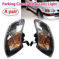 2X ไฟเลี้ยวรถเลนส์สีดำ SignalCorner Light สำหรับ Toyota Corolla AE100 AE101 E100 1993 1994 1995 1996 1997