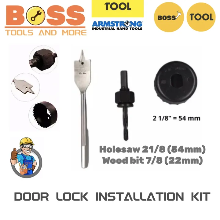 ARMSTRONG DOOR LOCK INSTALLATION KIT Lazada PH