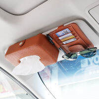 Car Visor Organizer Car Visor แว่นตากันแดดผู้ถือภายในรถ Visor อุปกรณ์เสริมรถเอกสารกระเป๋าเก็บตั๋วปากกา Holder