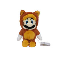 Raccoon Mario Plush Dolls Gift For Kids Cat Mario Super Mario 3D World Stuffed Toys For Kids Gifts Collections