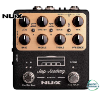NUX NGS-6 Verdugo Series Amp Academy Pro Level Stomp-Box Amp Modeler แอมป์จำลองคุณภาพสูง ในรูปแบบ เอฟเฟคก้อน