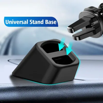 Car Wireless Charger Mobile Phone Bracket Base Universal Car Air Outlet Clip Fixed Holder Smartphone GPS Navigation Base Station