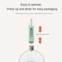 Reusable Travel Cosmetics Bottle With Spray Odor Pump Spray Atomizing Bottle Refillable Bottle 8ml Portable Sub Bottles