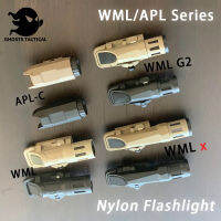 Nylon WML GEN 2 APL Flashlight Scout Light High Lumens Strobe Weapon LED Tactical Hanging APL Hunting Lamp 20mm